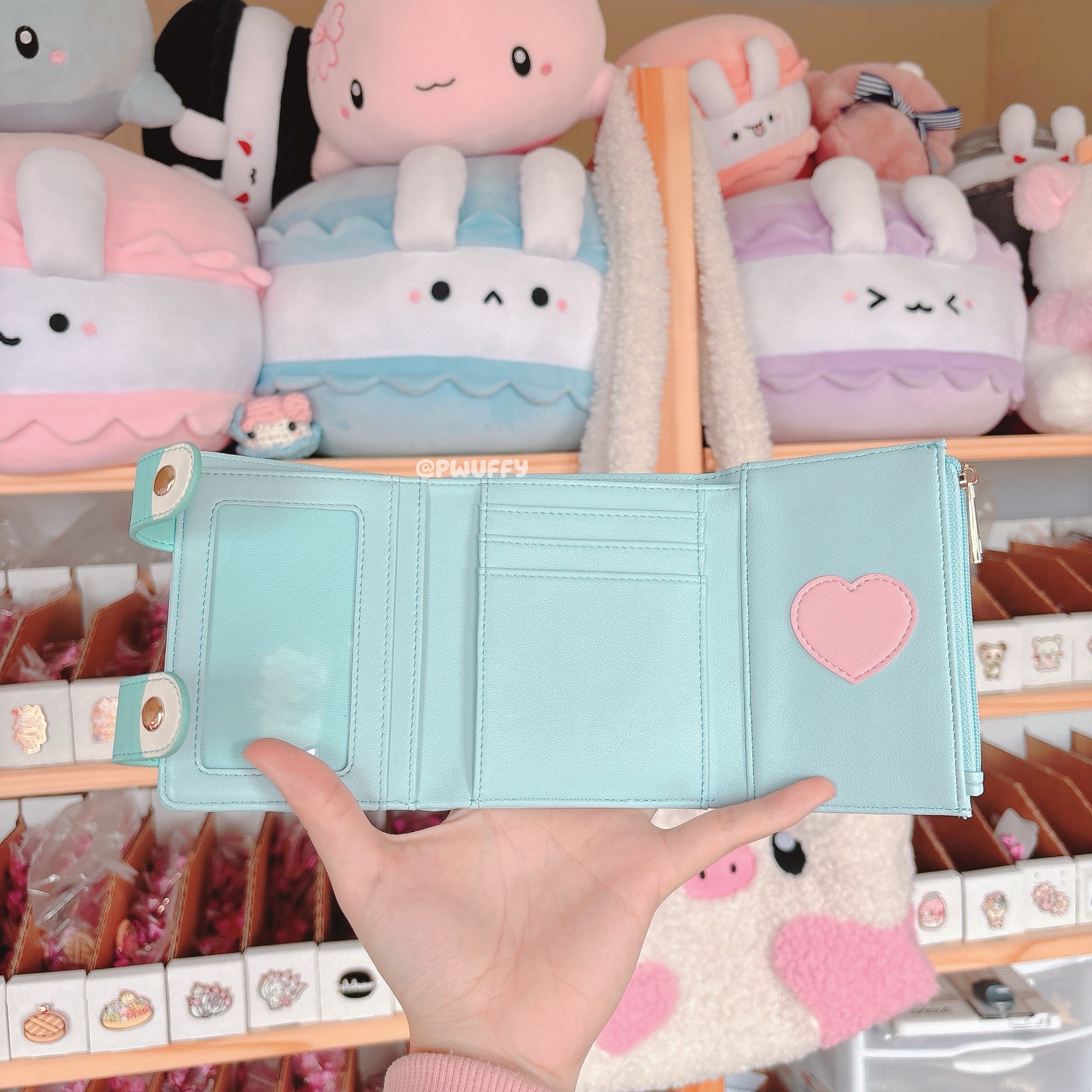 Blueberry Fox Wallet