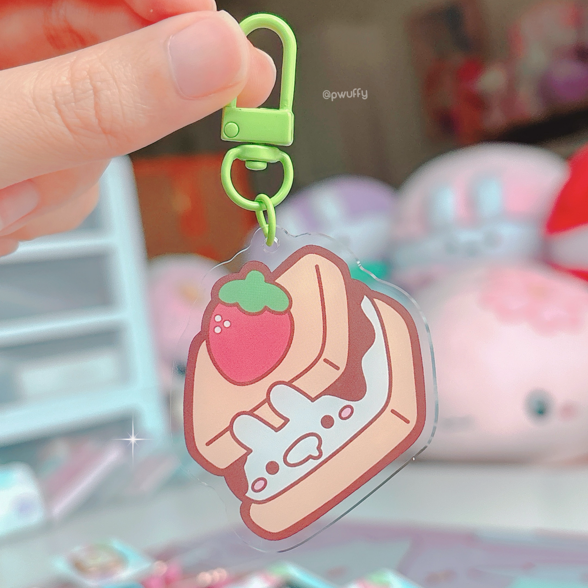 Sam the S’more Acrylic Keychain