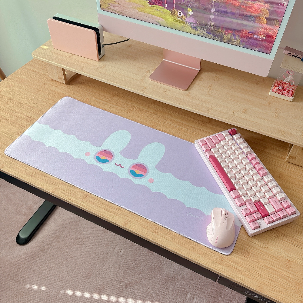 Lilac Sunset Macabun Desk Mat