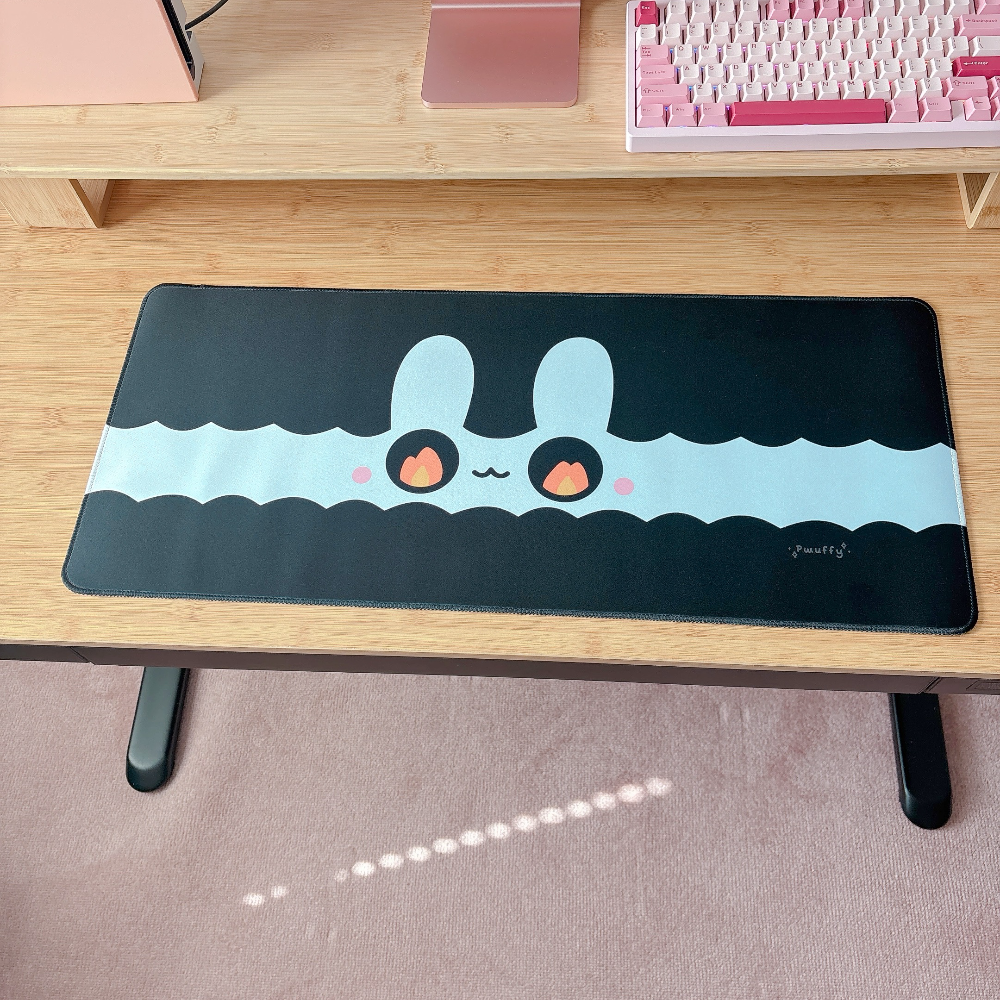 Fiery Evil Macabun Desk Mat