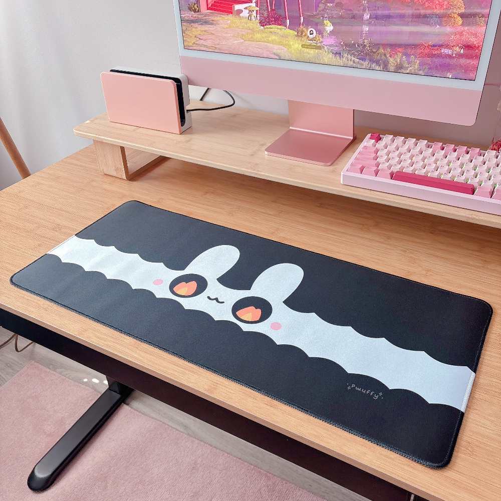 Fiery Evil Macabun Desk Mat