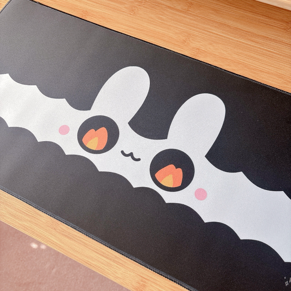 Fiery Evil Macabun Desk Mat