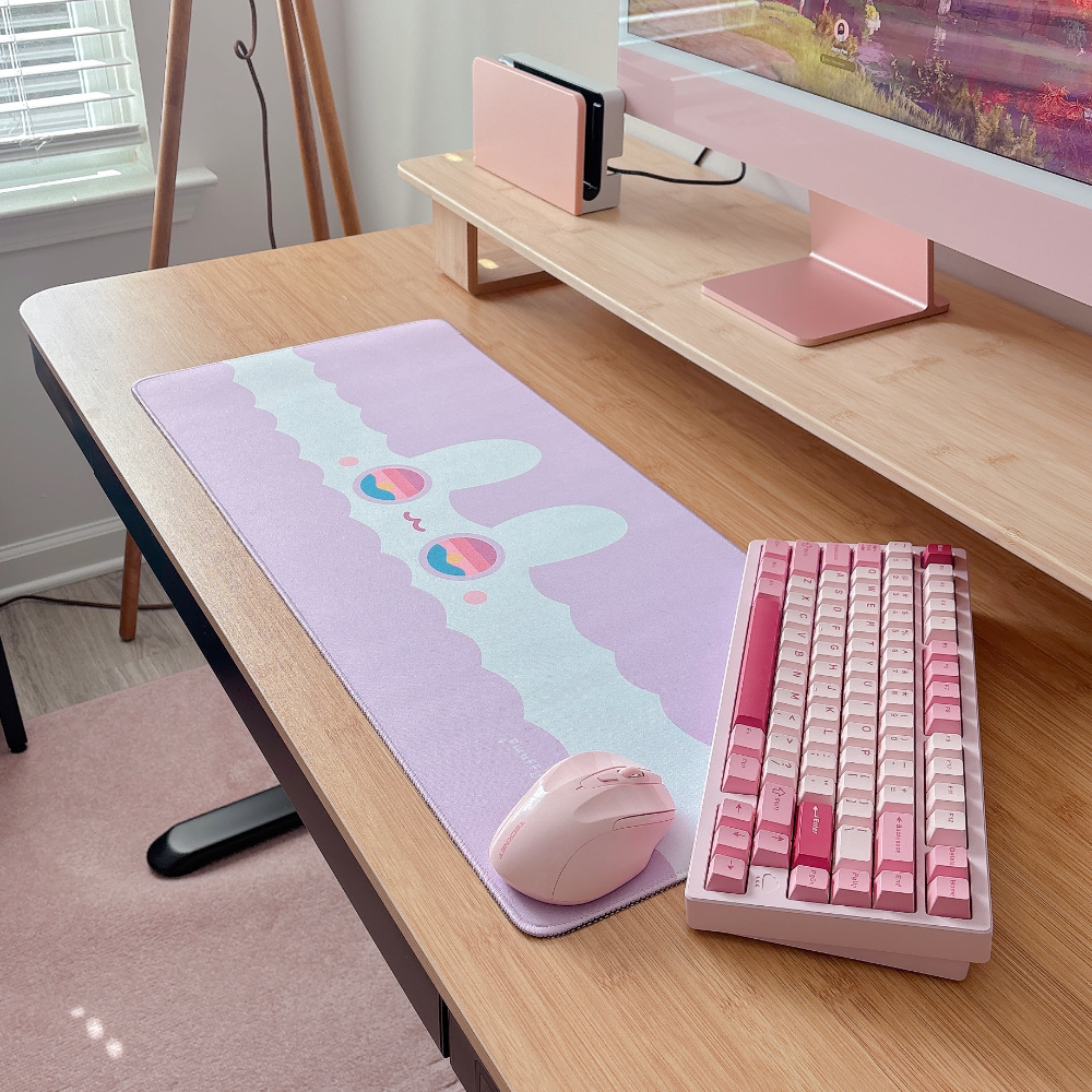 Lilac Sunset Macabun Desk Mat