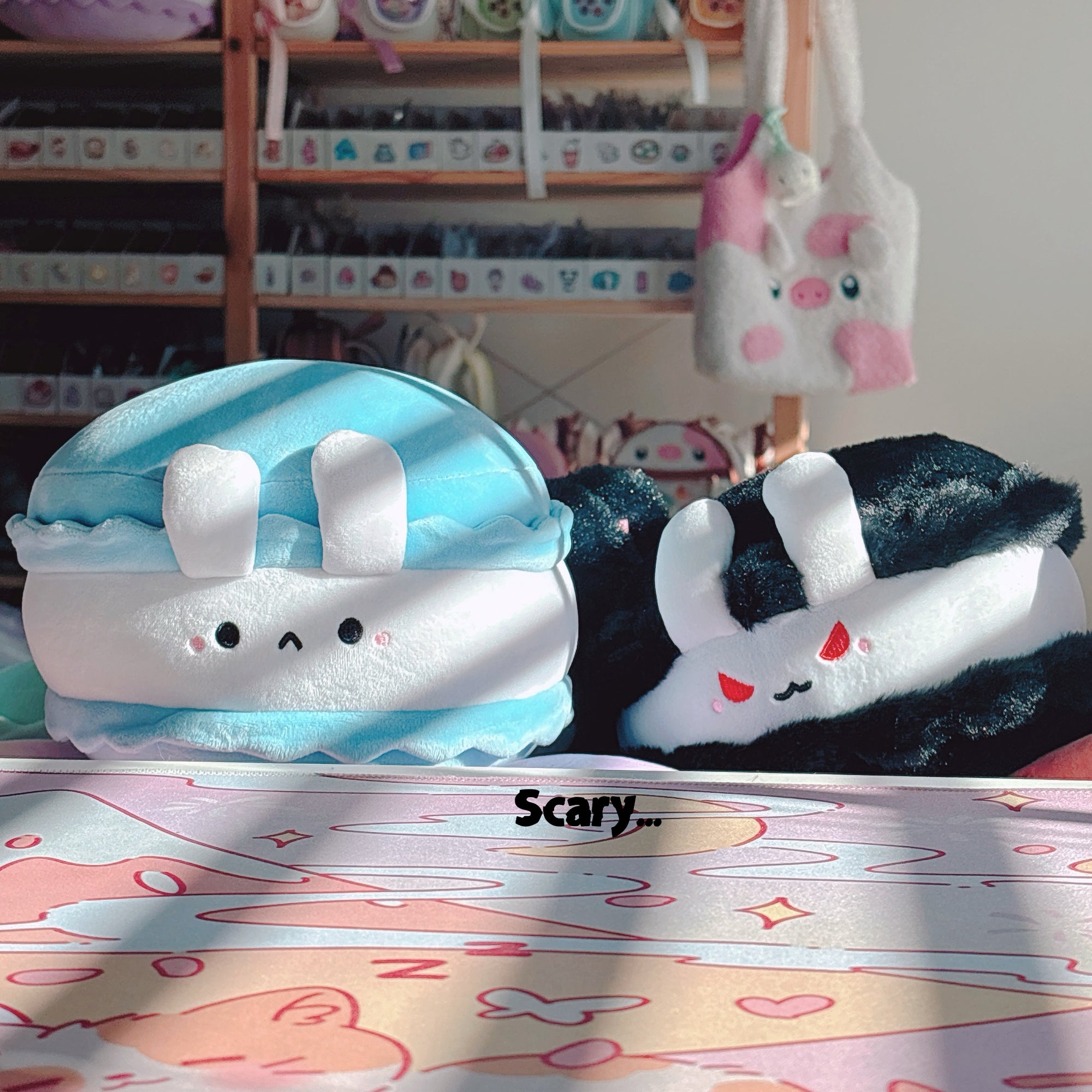 Fluffy Evil Macabun Plush
