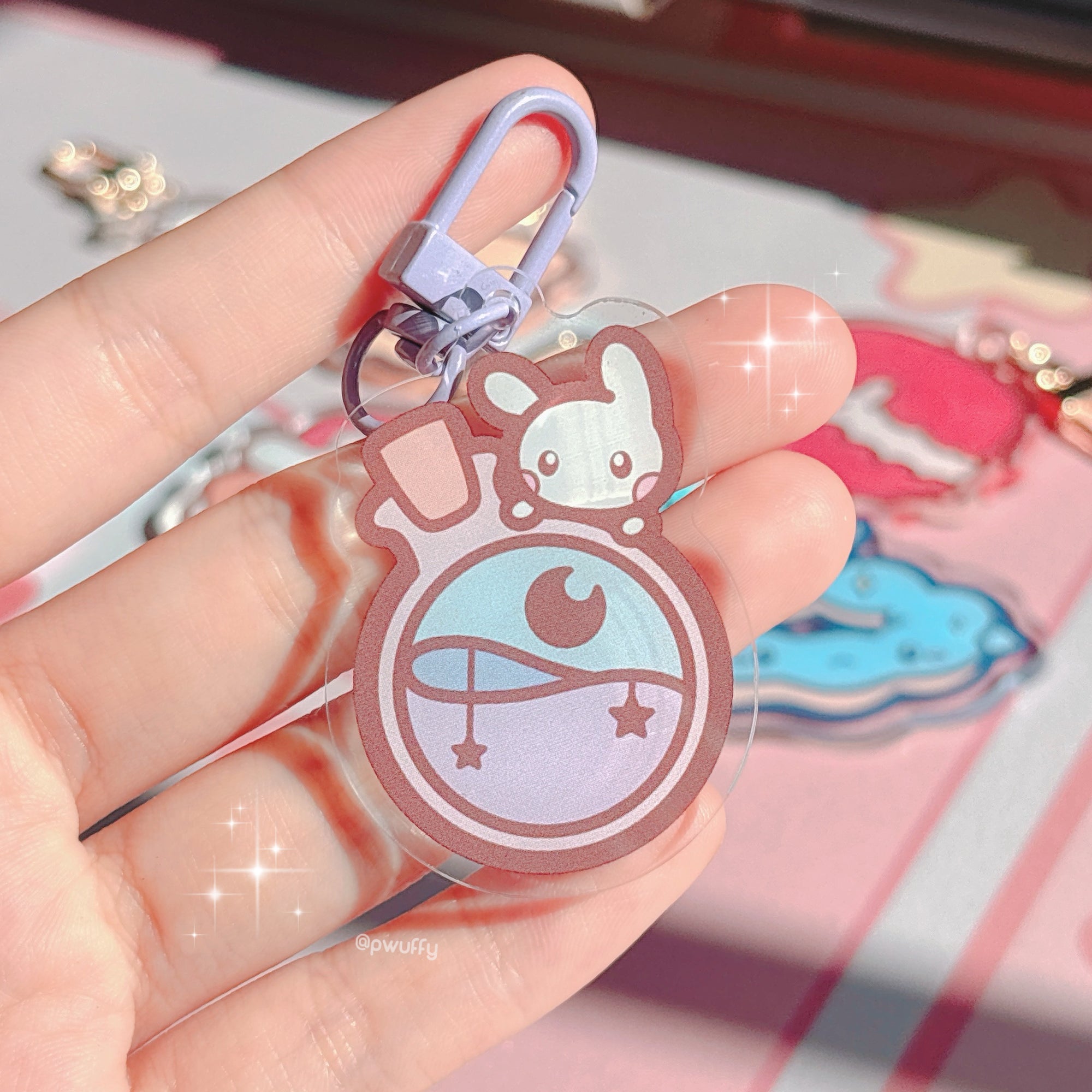 Ocean Potion Acrylic Keychain