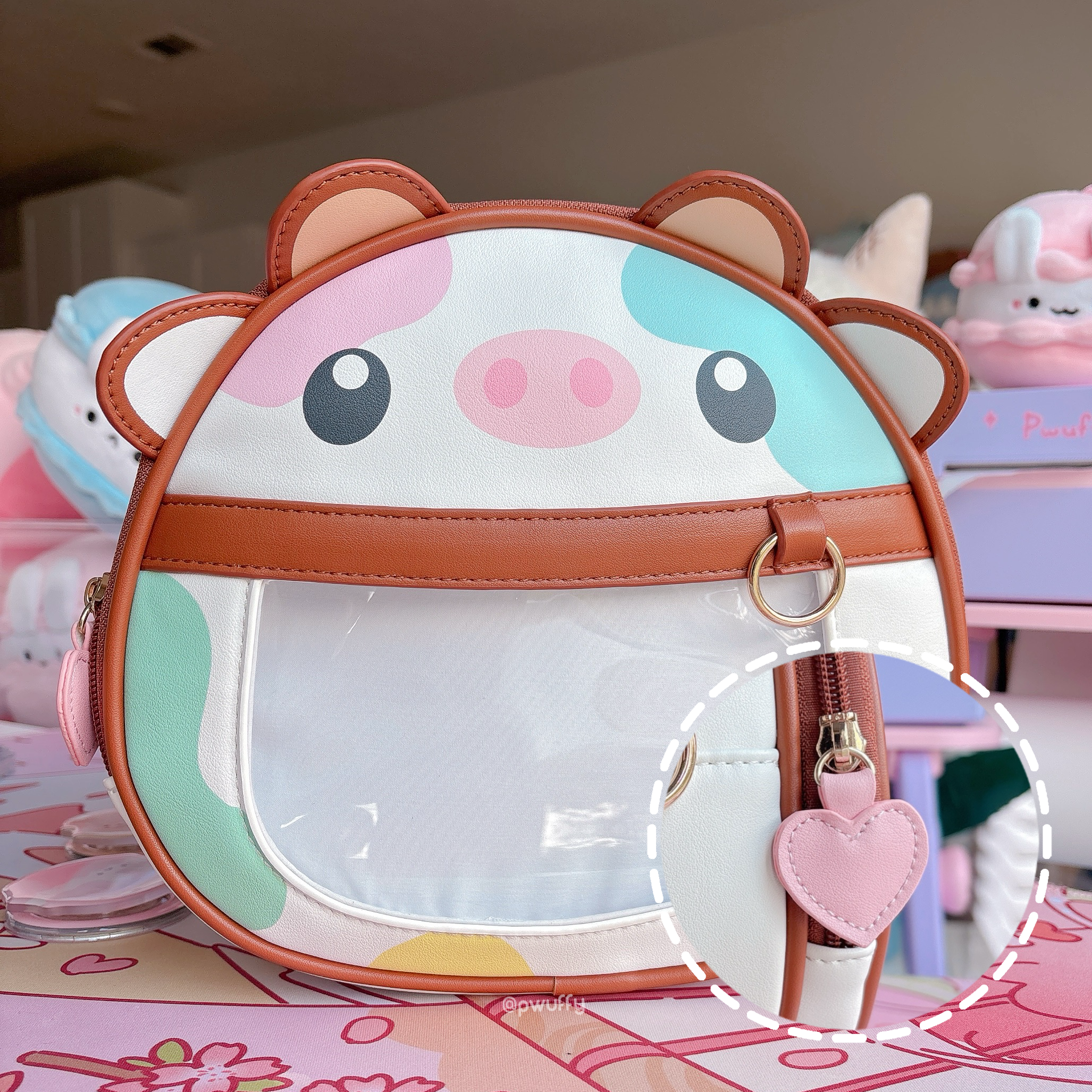 Rainbow Cow Convertible Ita Bag – Pwuffy