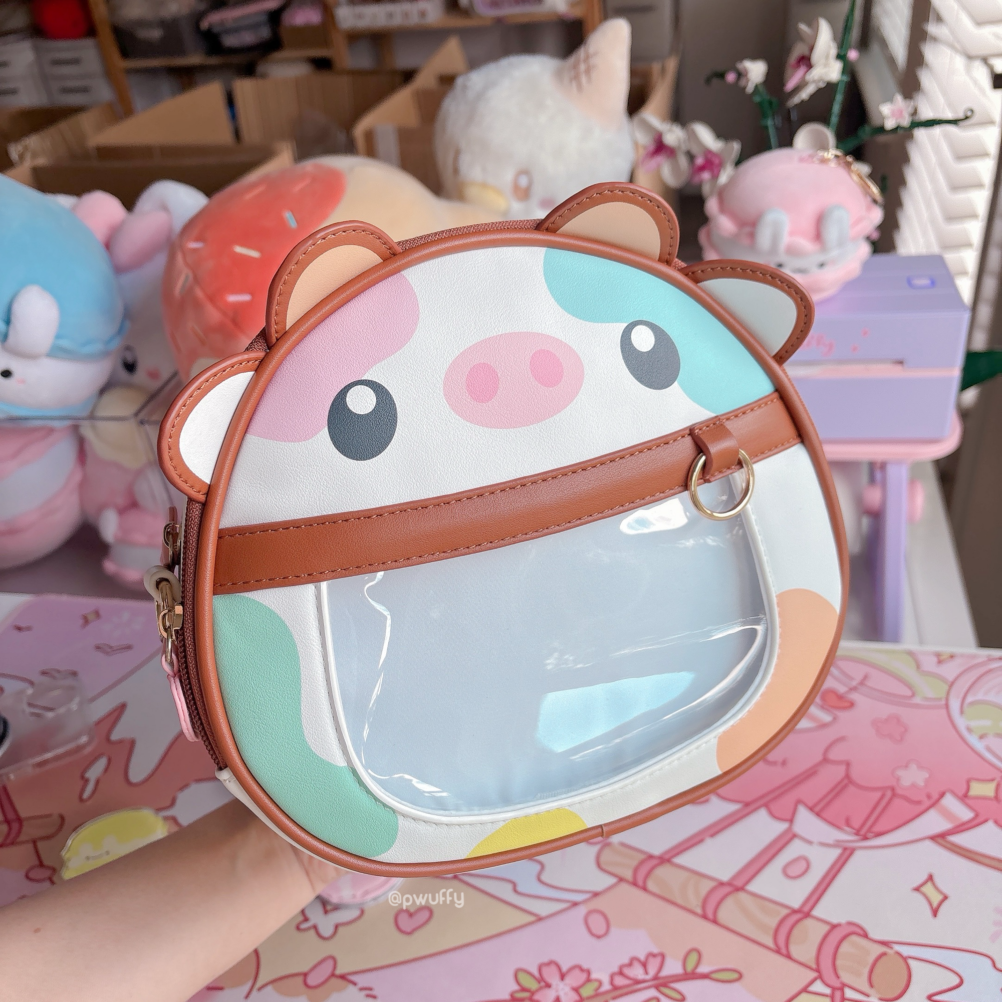 PREORDER Rainbow Cow Ita Bag