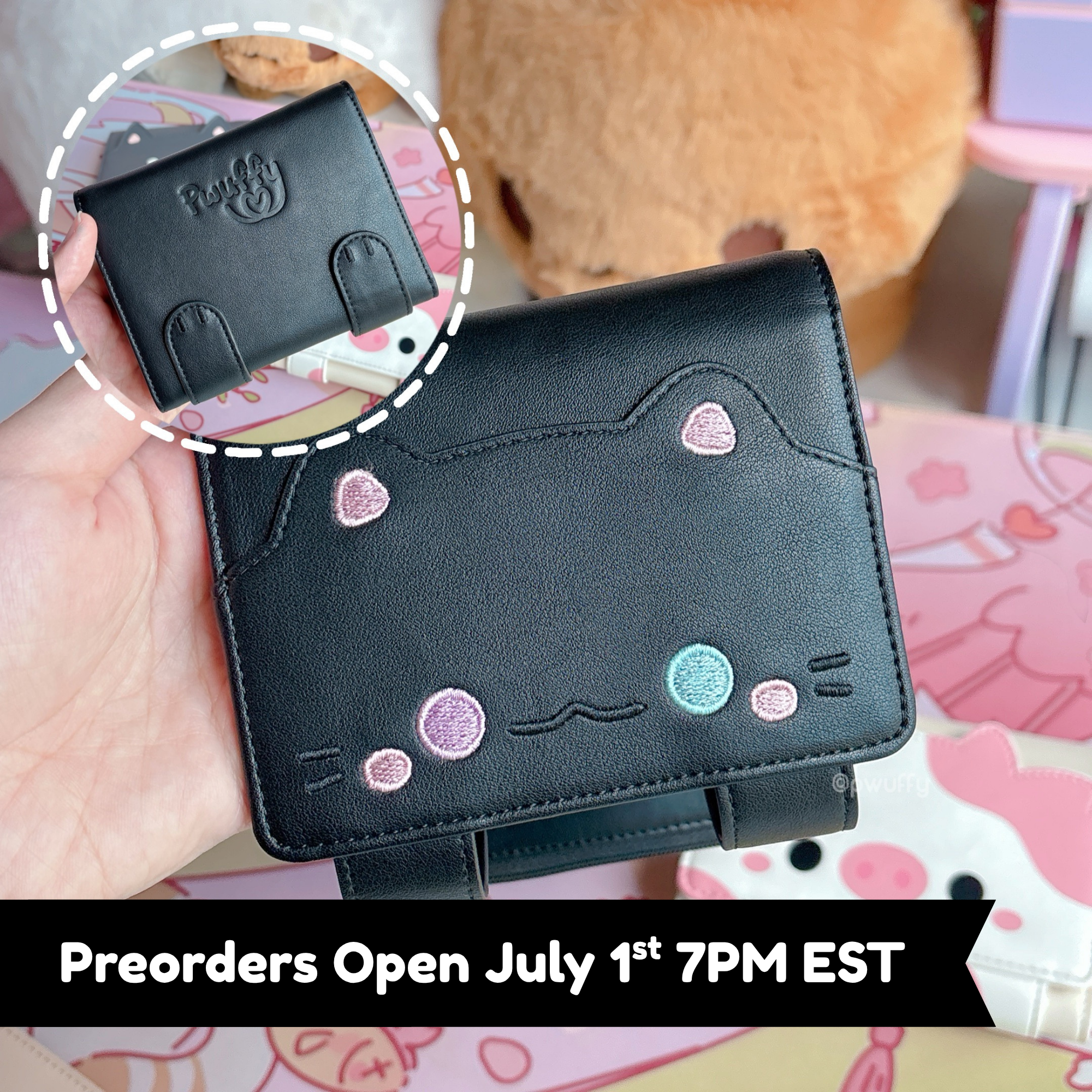 PREORDER Black Cat Wallet