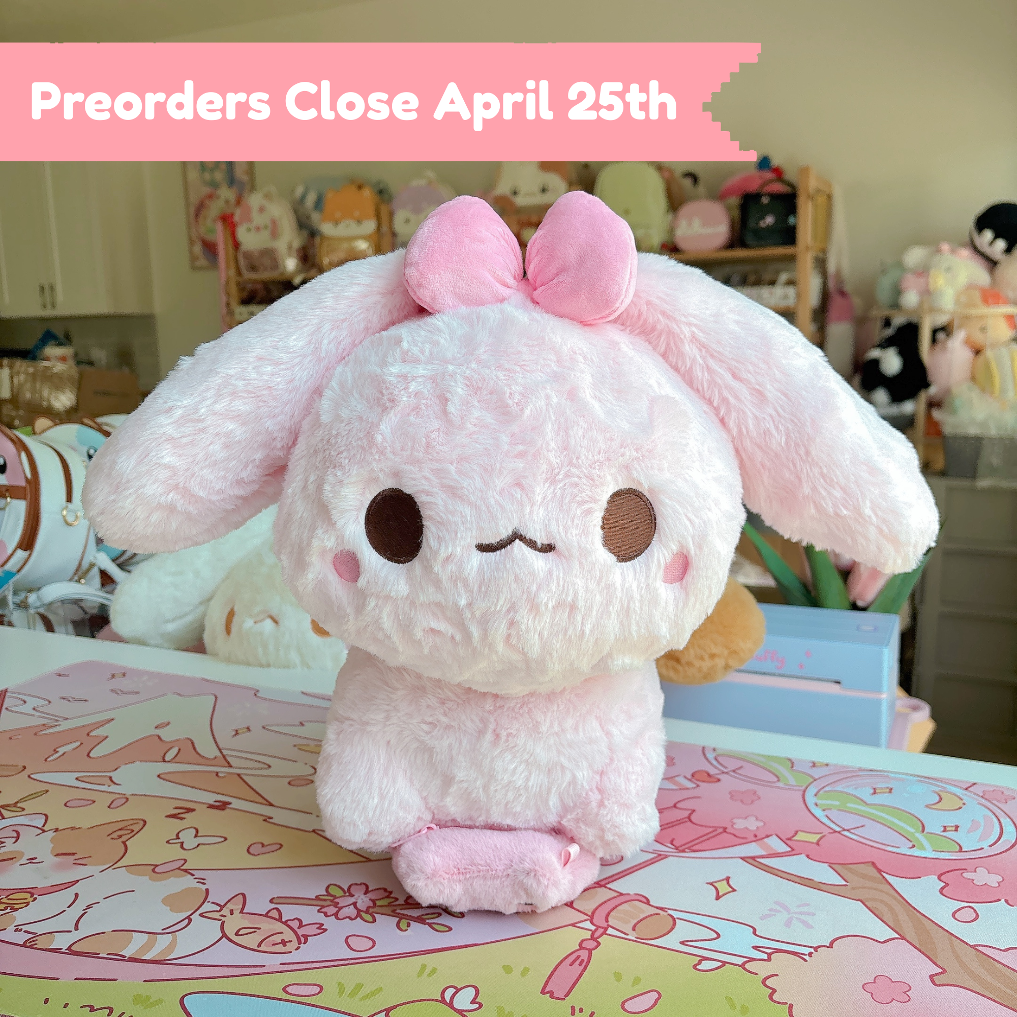 PREORDER Ice Cream Bunny Plushies
