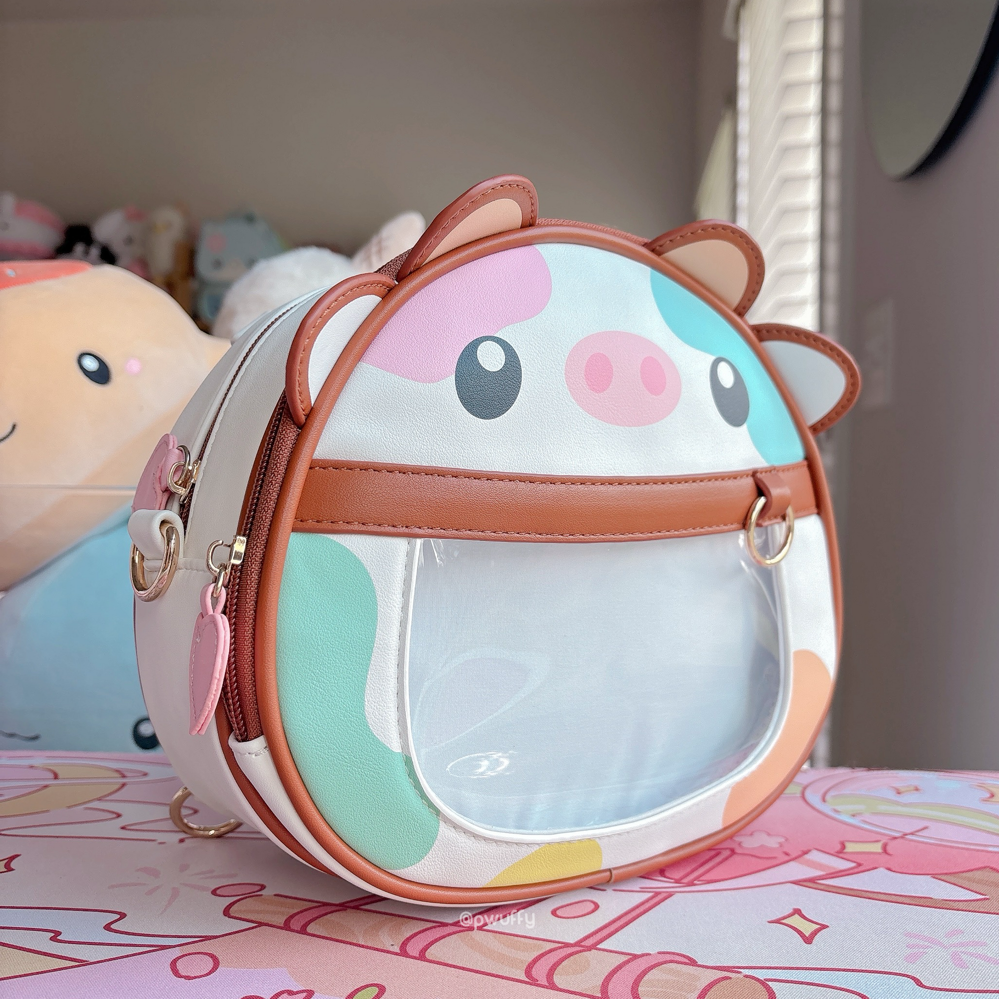 PREORDER Rainbow Cow Ita Bag