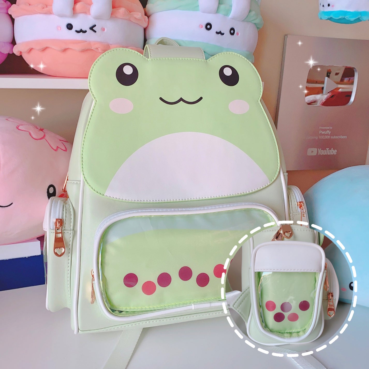 Froggy Boba Ita Backpack – Pwuffy