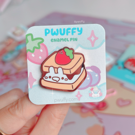 Sam the S’more Enamel Pin