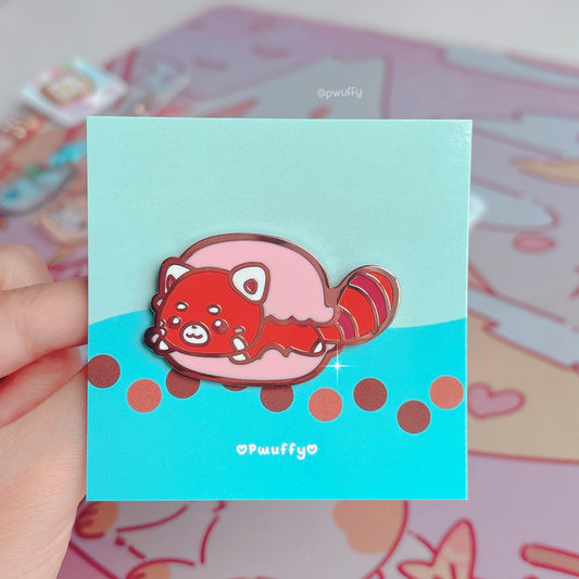 Maccoon Enamel Pin