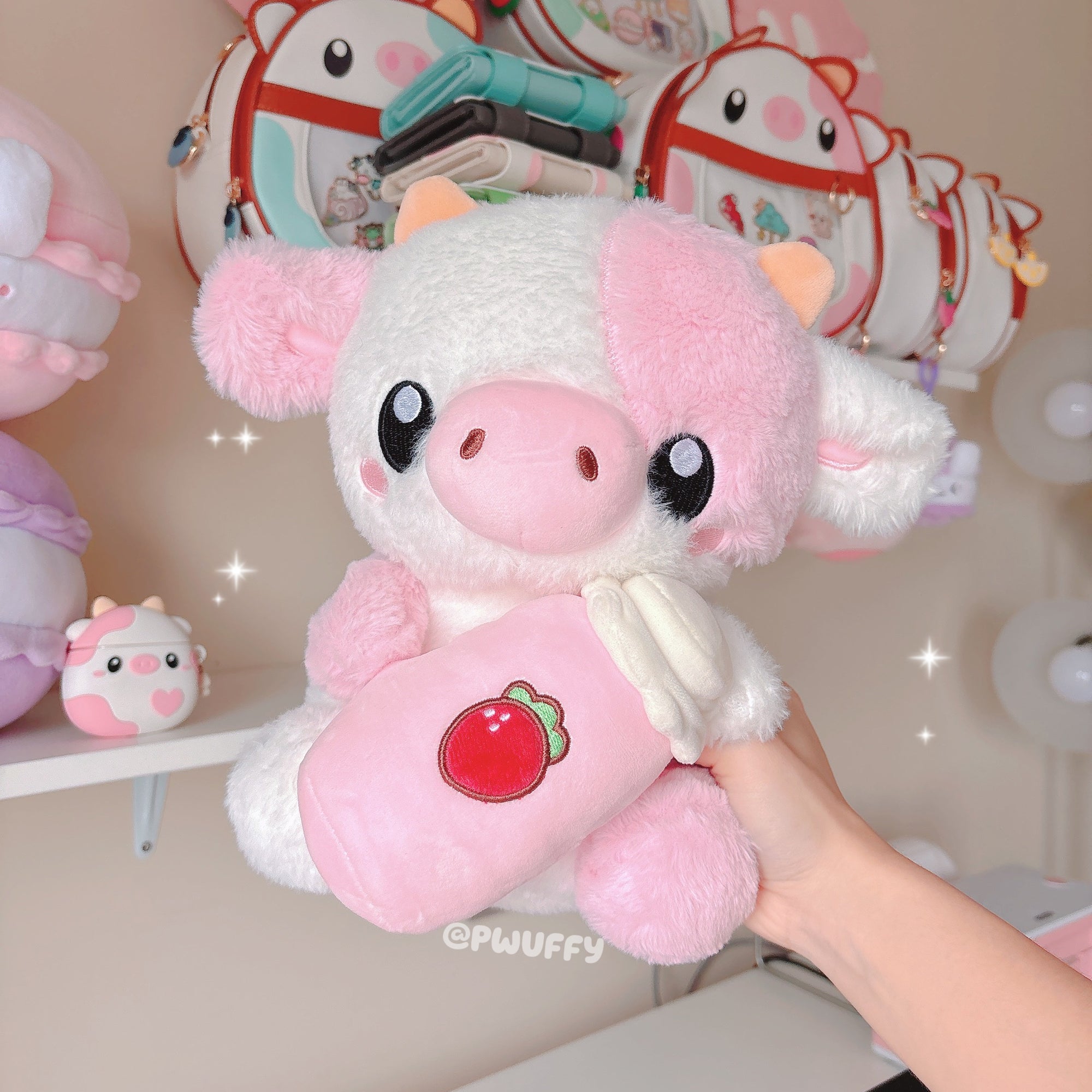 PREORDER Connie the Strawberry Cow Plush