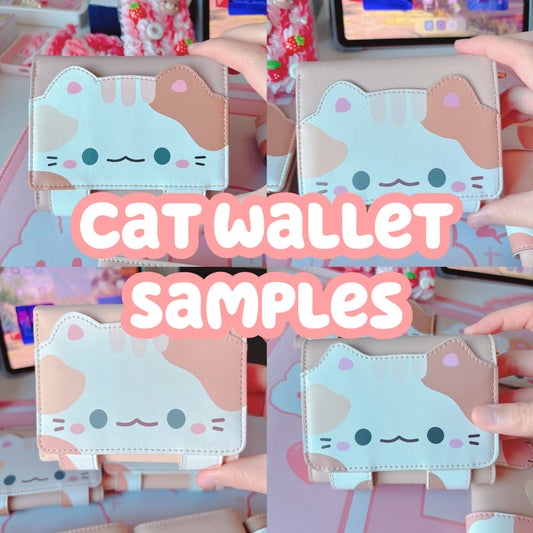 Cat Wallet Sample Sale