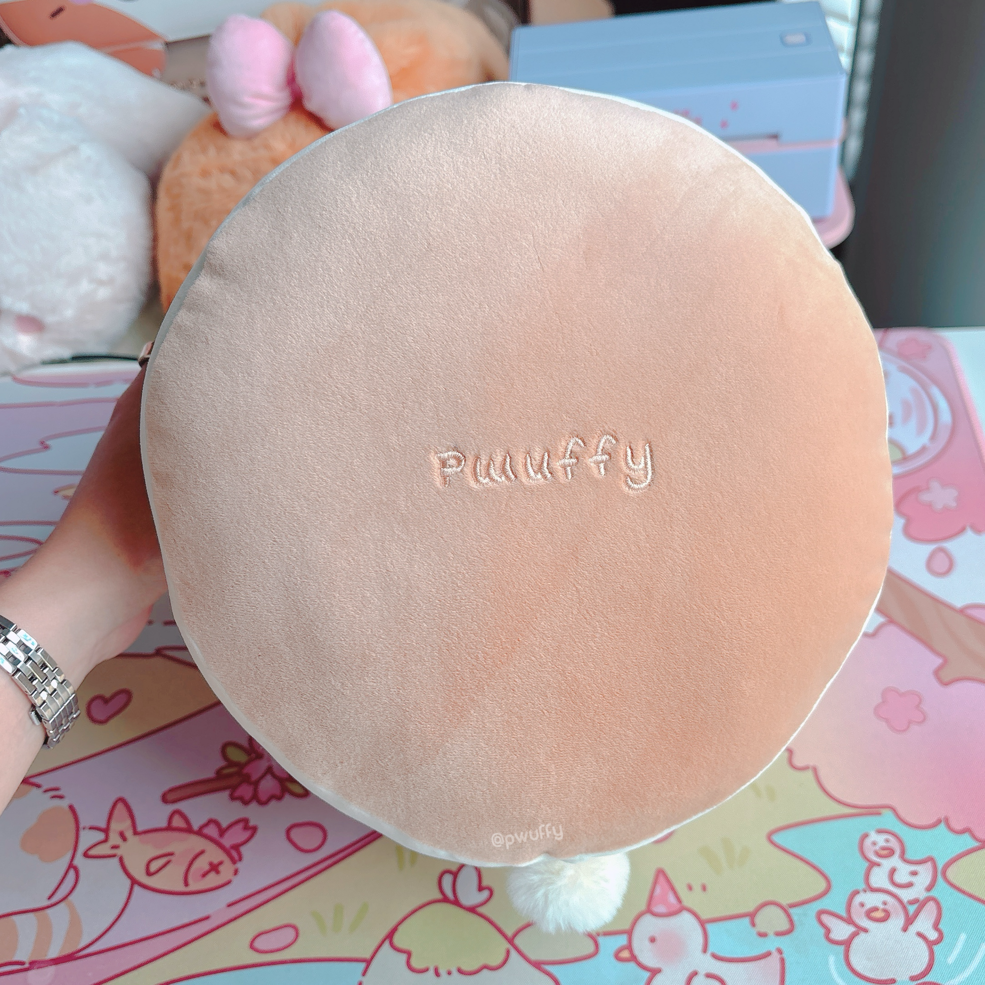 PREORDER Fluffy Bear Pancake Plush