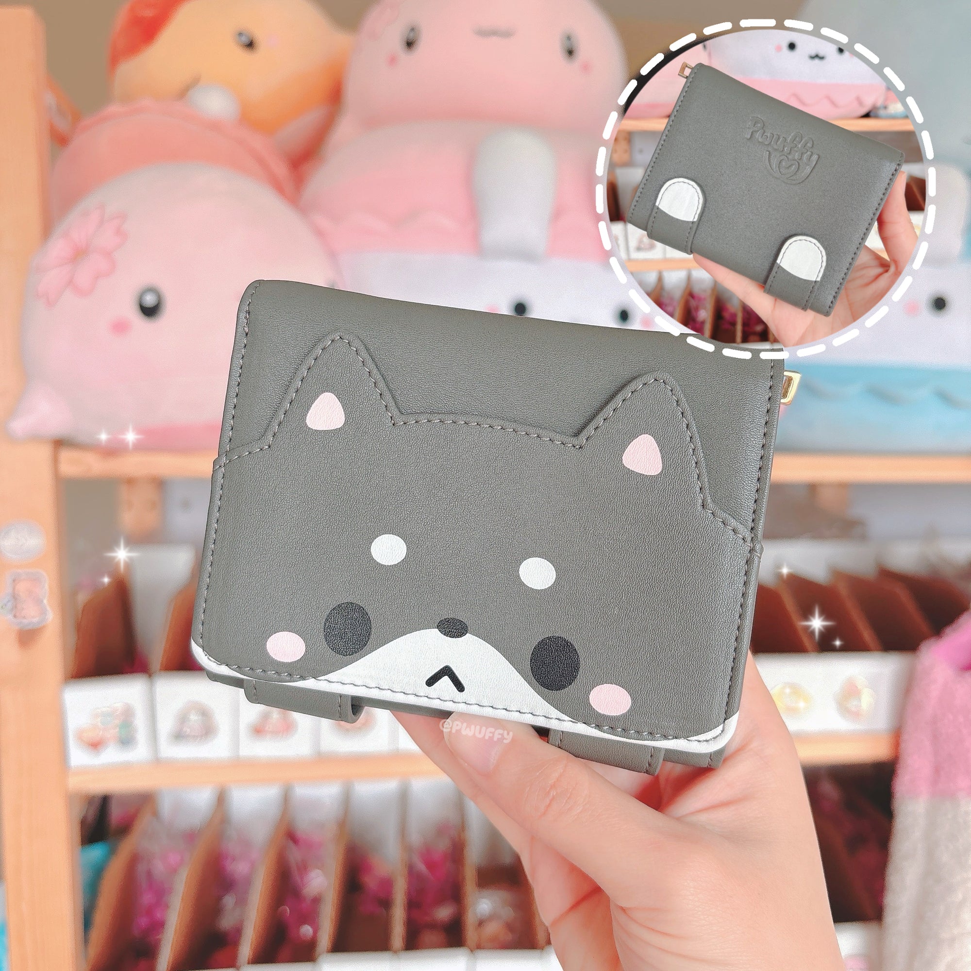 PREORDER Black Shiba Wallet