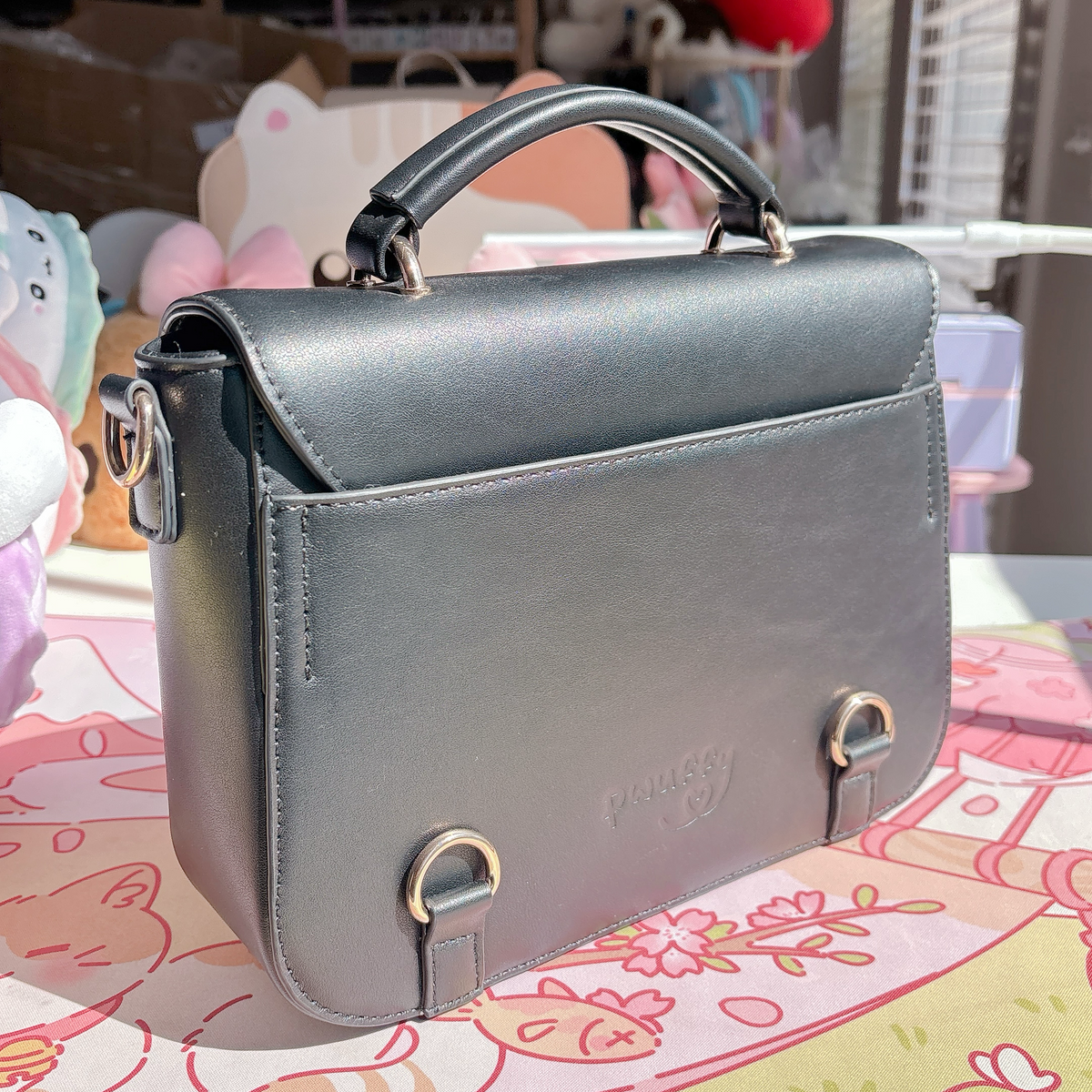PREORDER Black Cat Convertible Bag