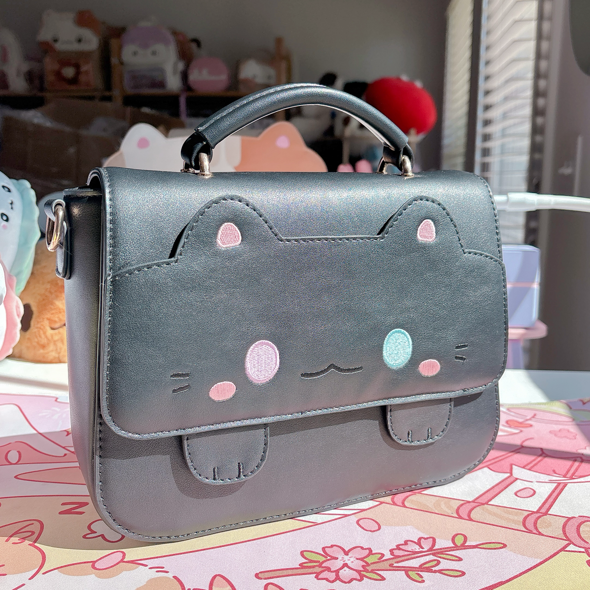 PREORDER Black Cat Convertible Bag