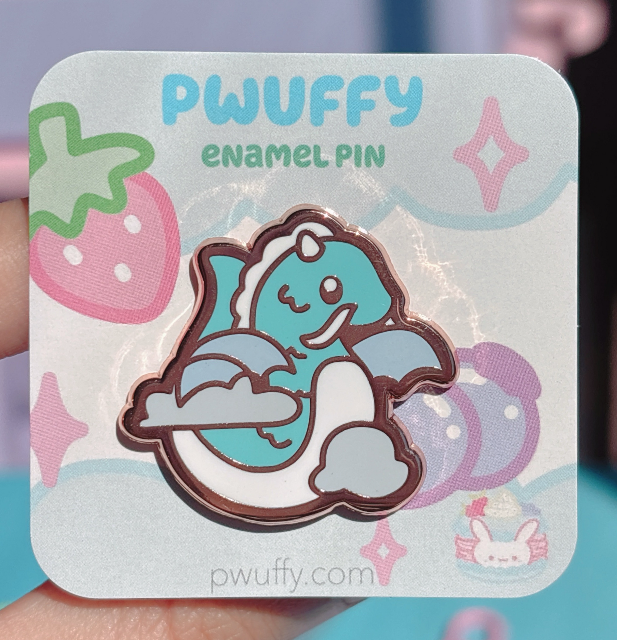 Cloud Dragon Enamel Pin