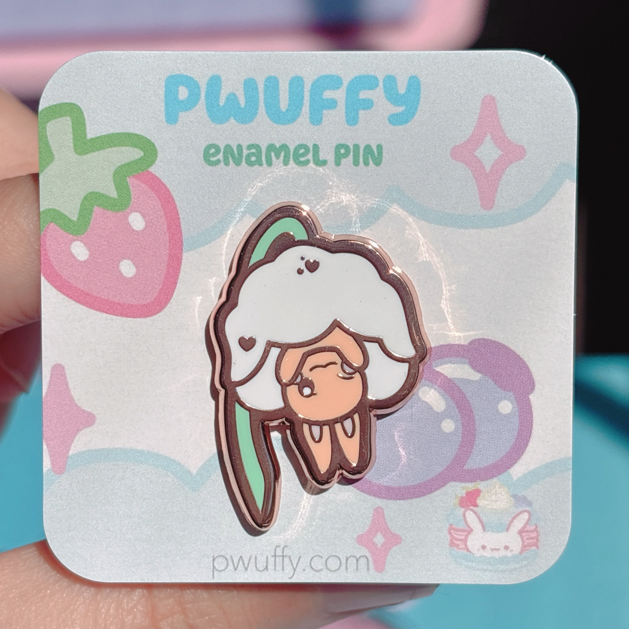 Bunny of the Valley Enamel Pin