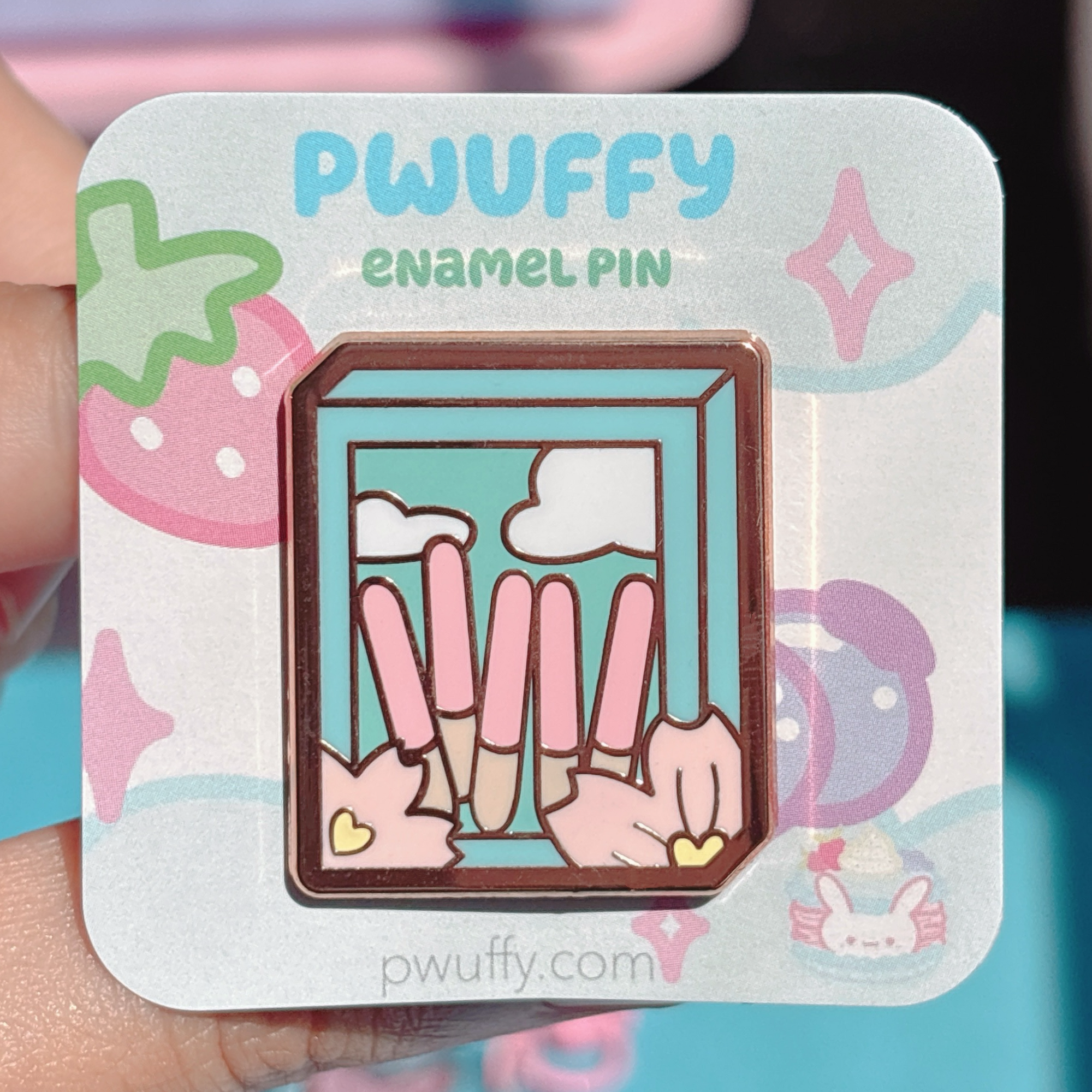 Sky Pocky Enamel Pin