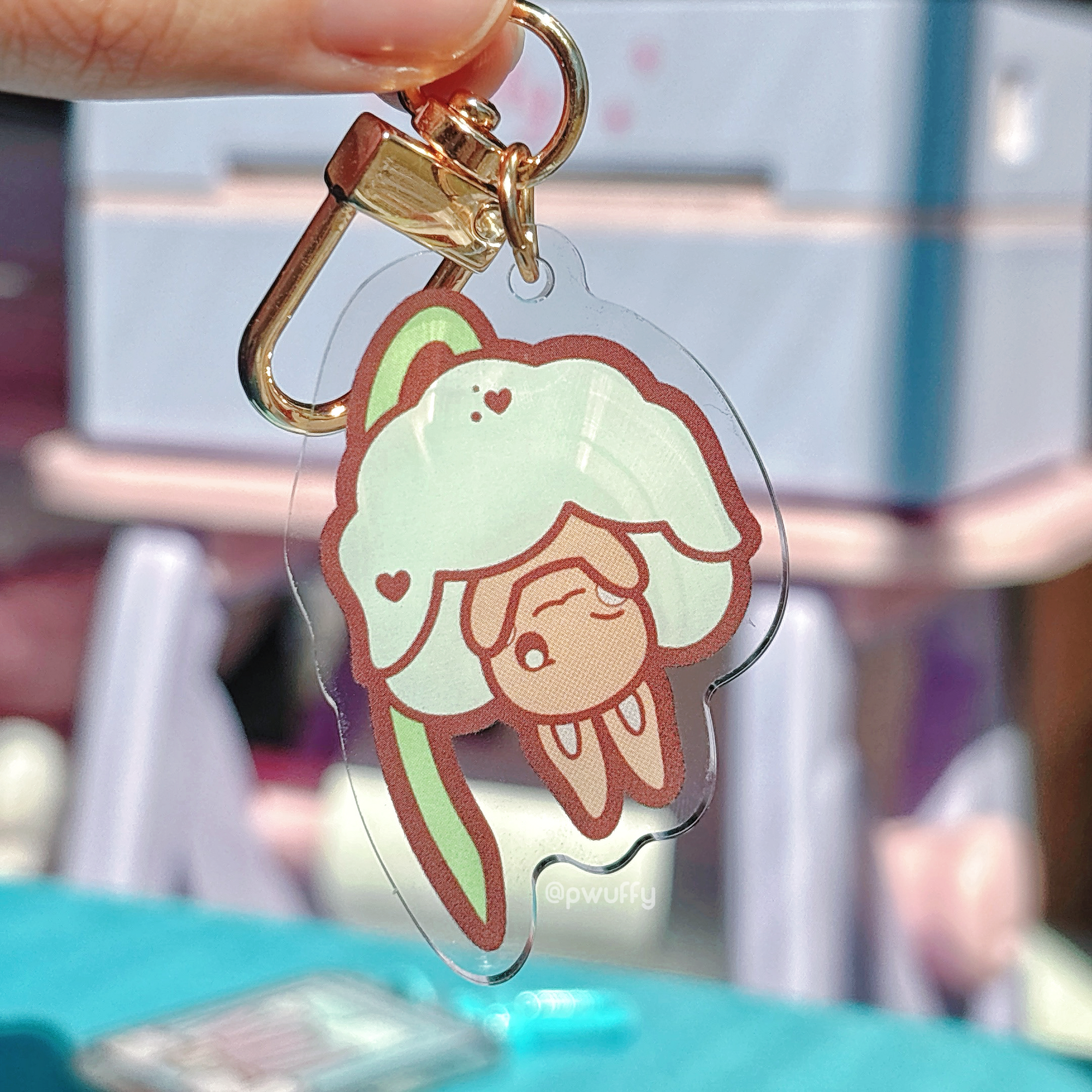 Bunny of the Valley Acrylic Keychain