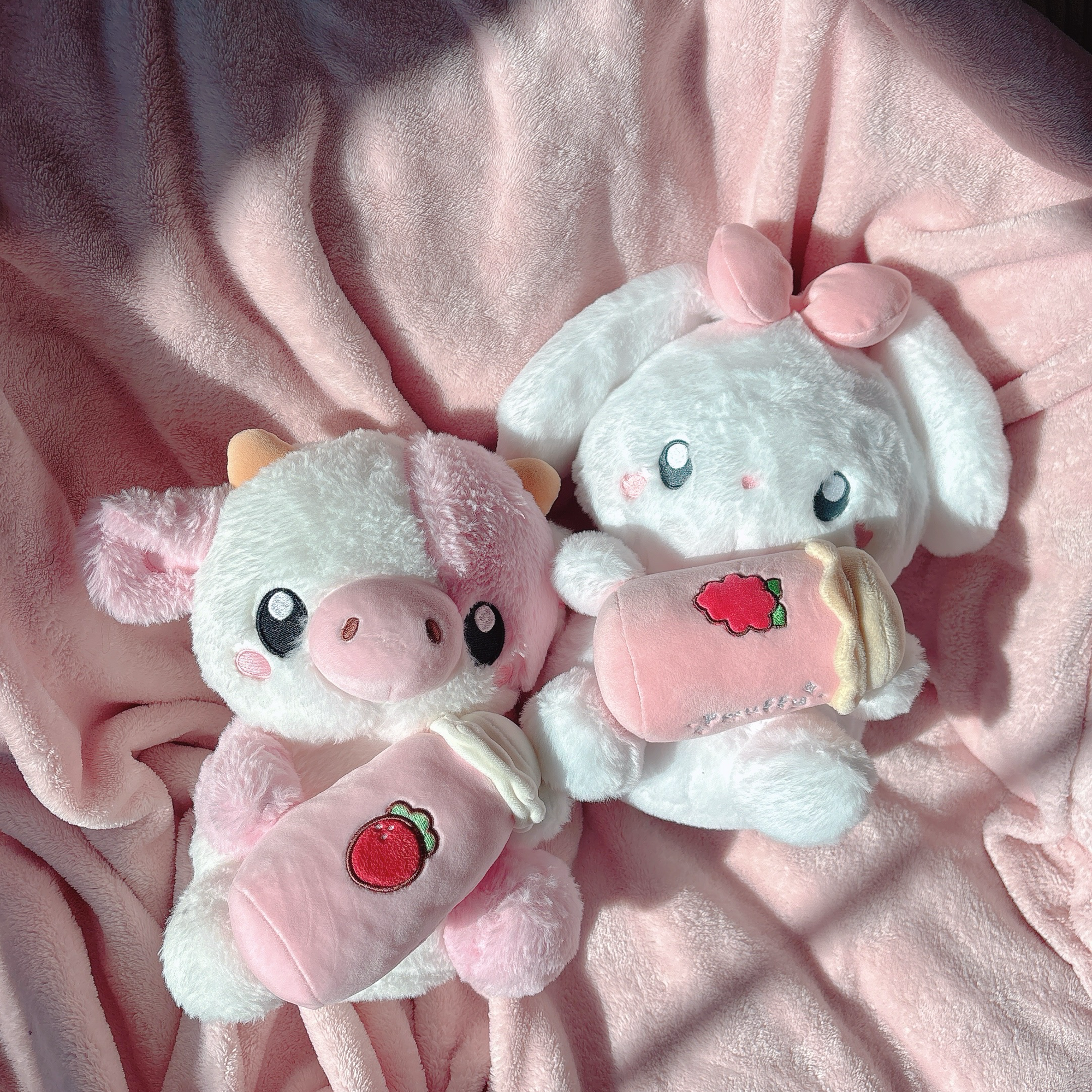 [Set of 3] Pwuffberry Plush Bundle