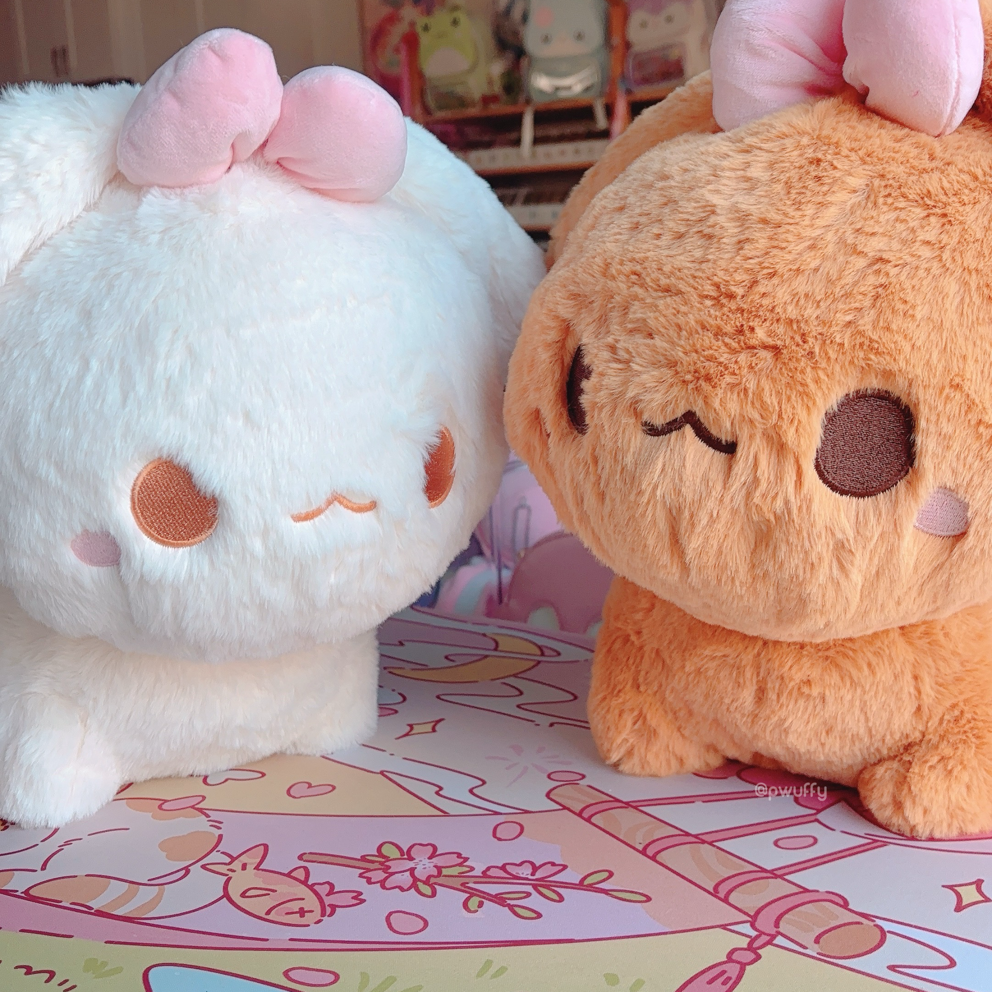PREORDER Coffee & Cream Bunny Plushies