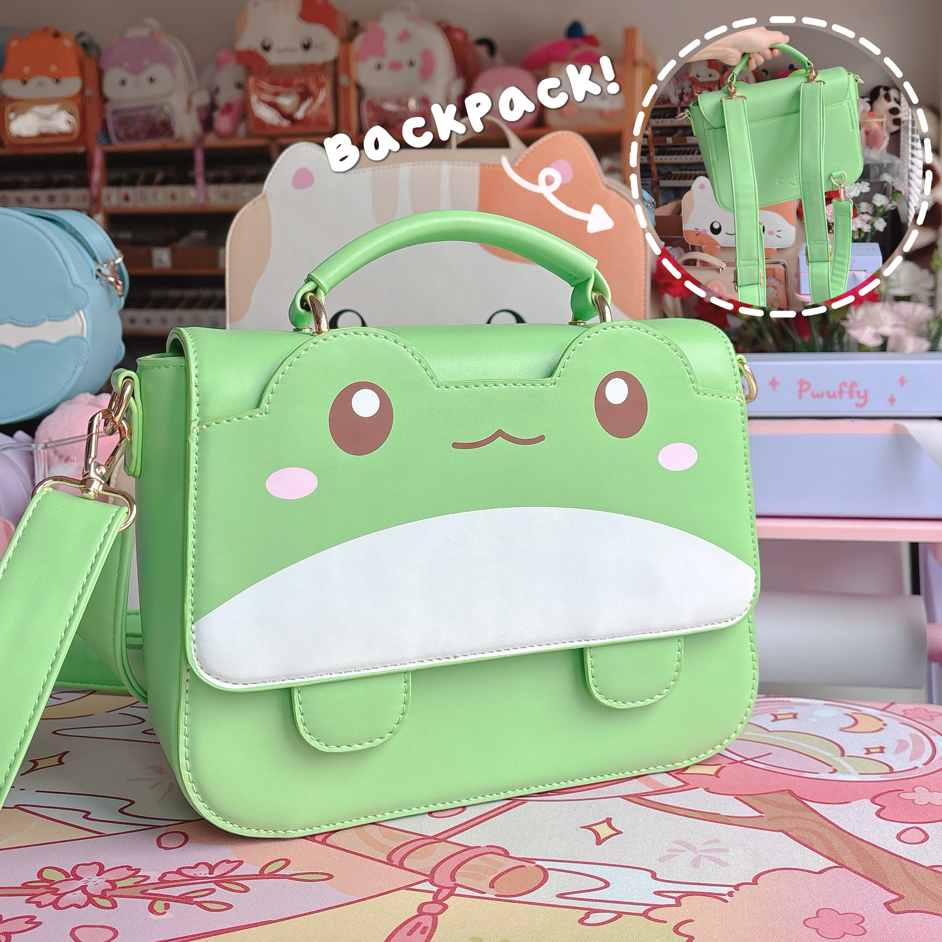 PREORDER Froggy Convertible Bag
