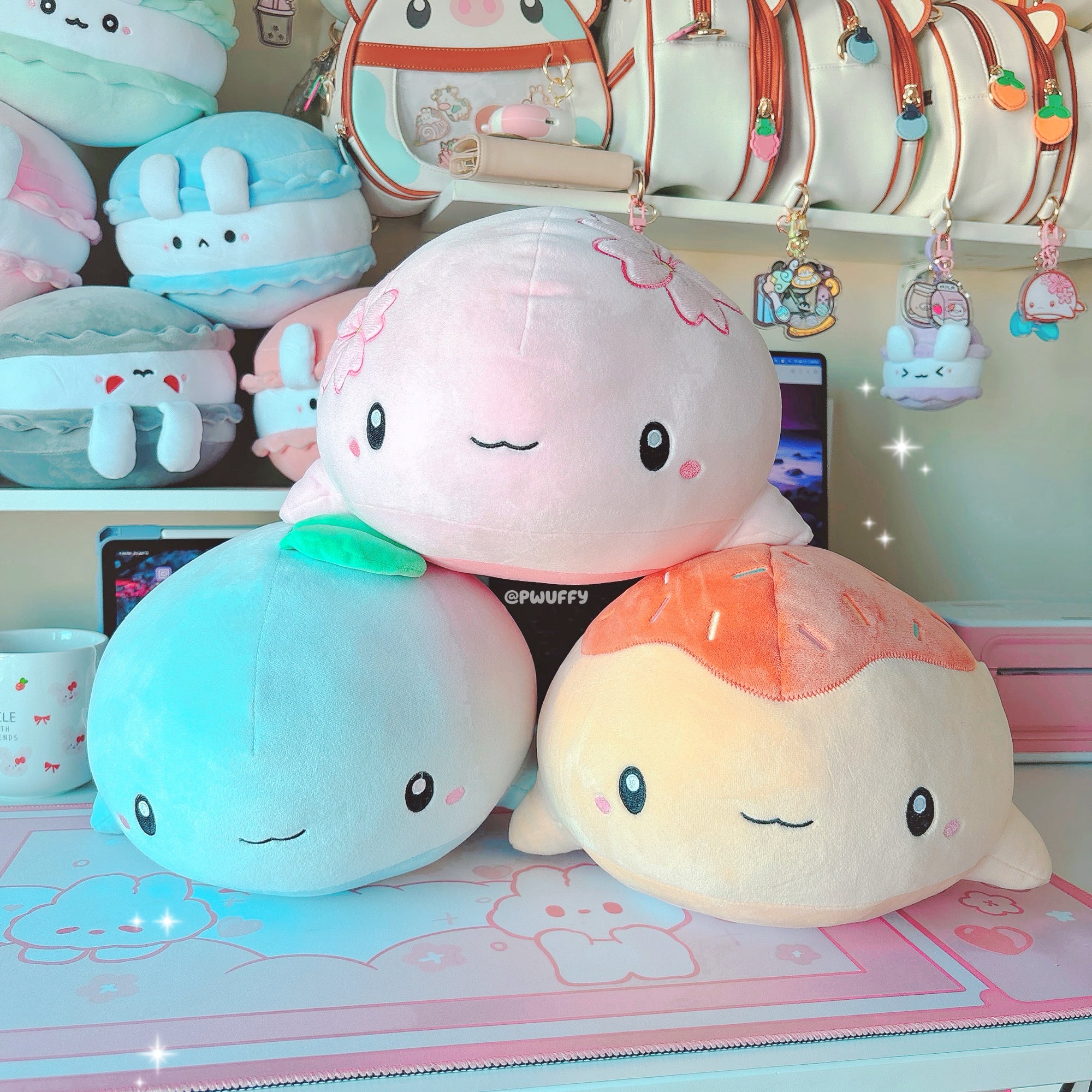 [Set of 3] Mochi Whales Bundle