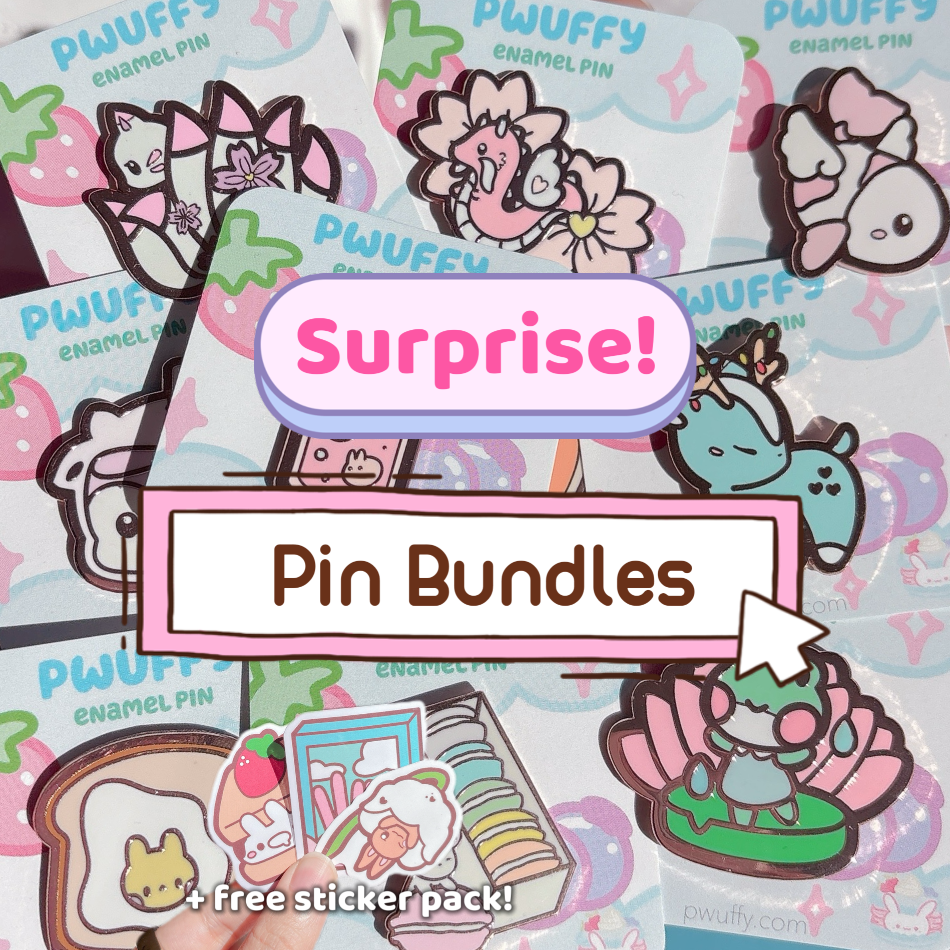 Surprise! Pin Bundles