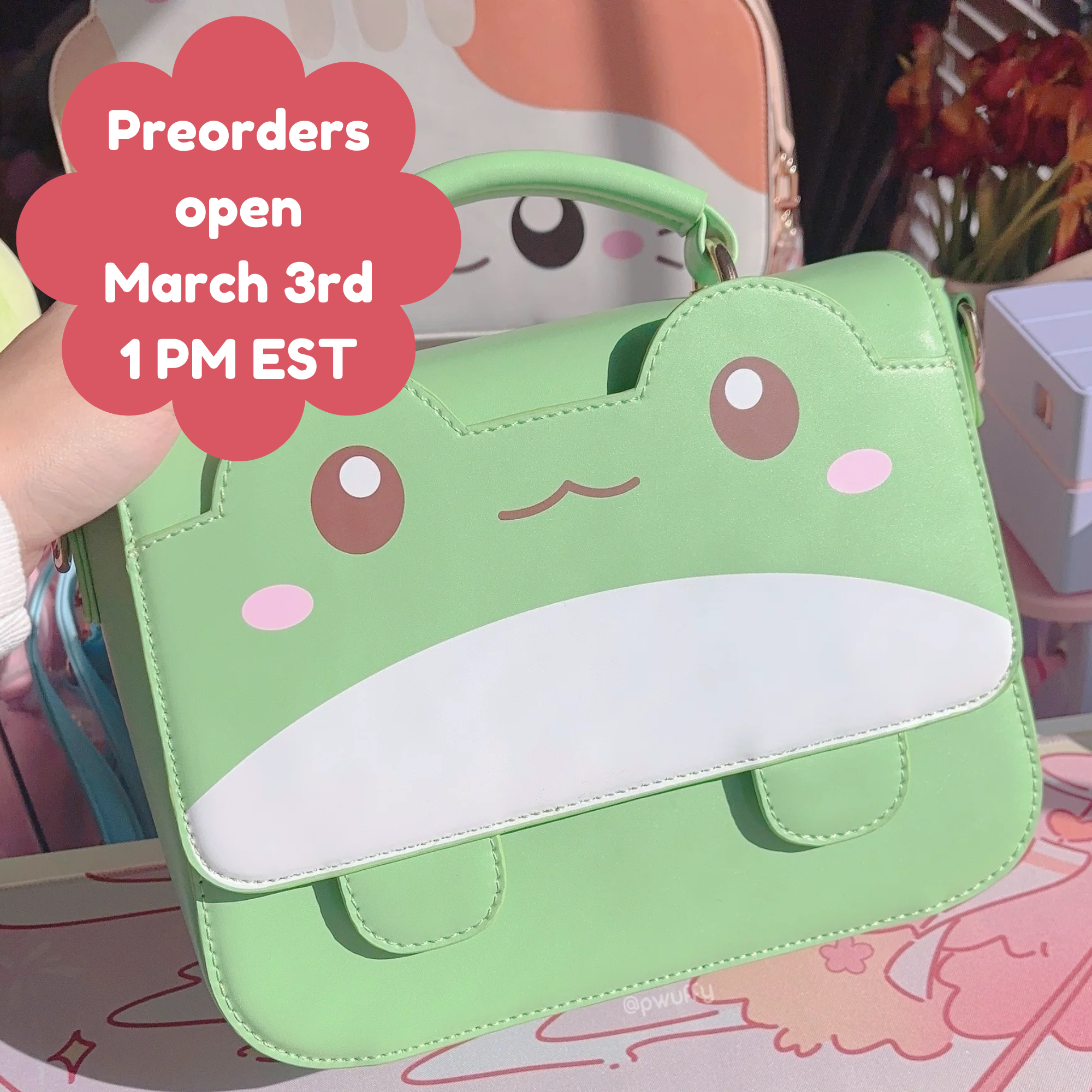 PREORDER Froggy Convertible Bag