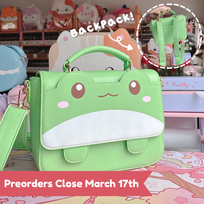 PREORDER Froggy Convertible Bag