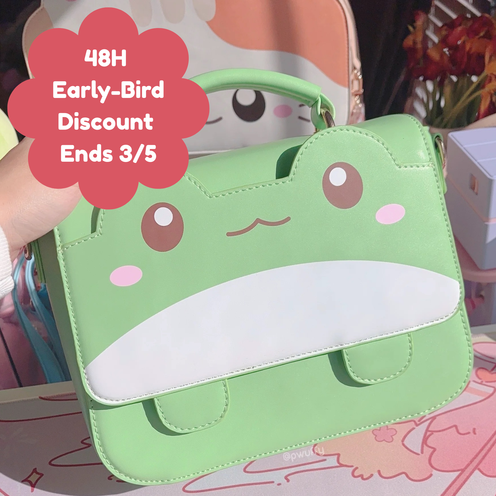 PREORDER Froggy Convertible Bag