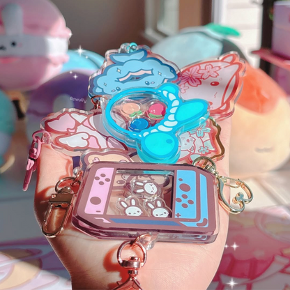 Switch Bun Shaker Keychain