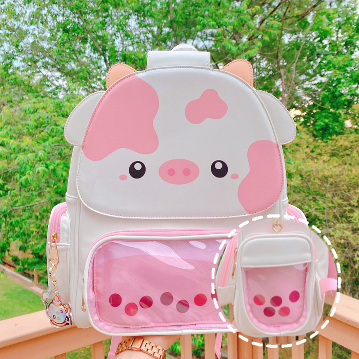 Cow backpack best sale