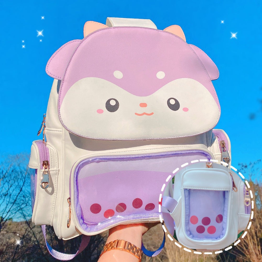 Taro Deer Boba Ita Backpack