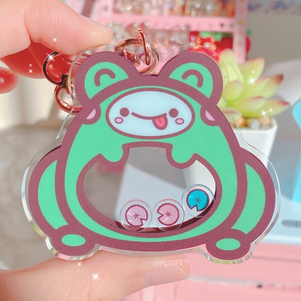 FrogBun Shaker Keychain