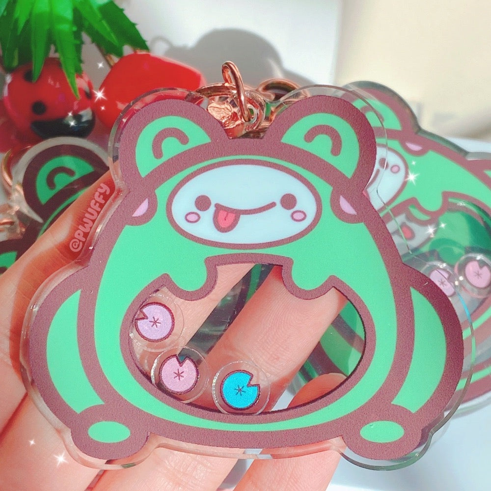 FrogBun Shaker Keychain