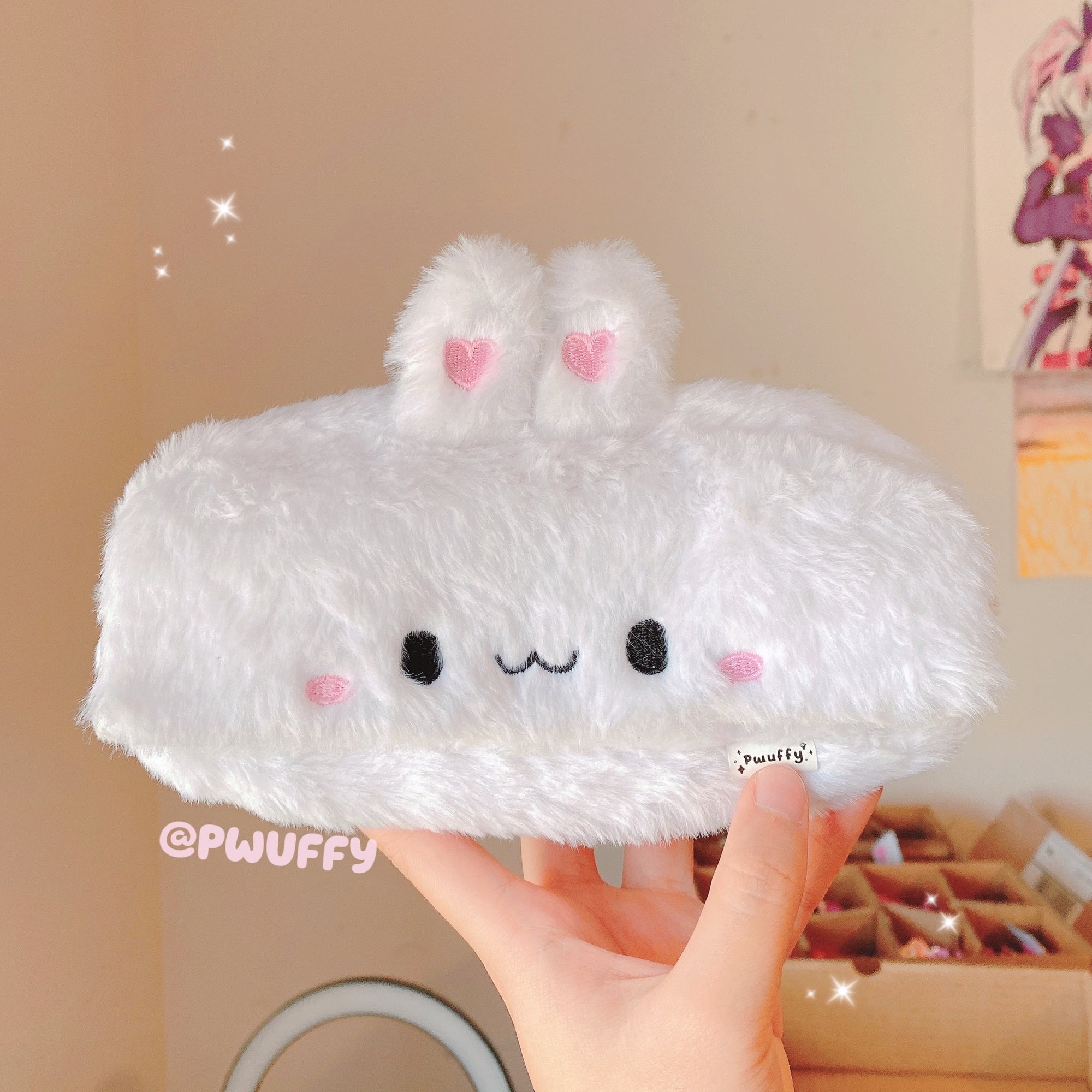 Fluffy Bunny MacaBun Pencil Case